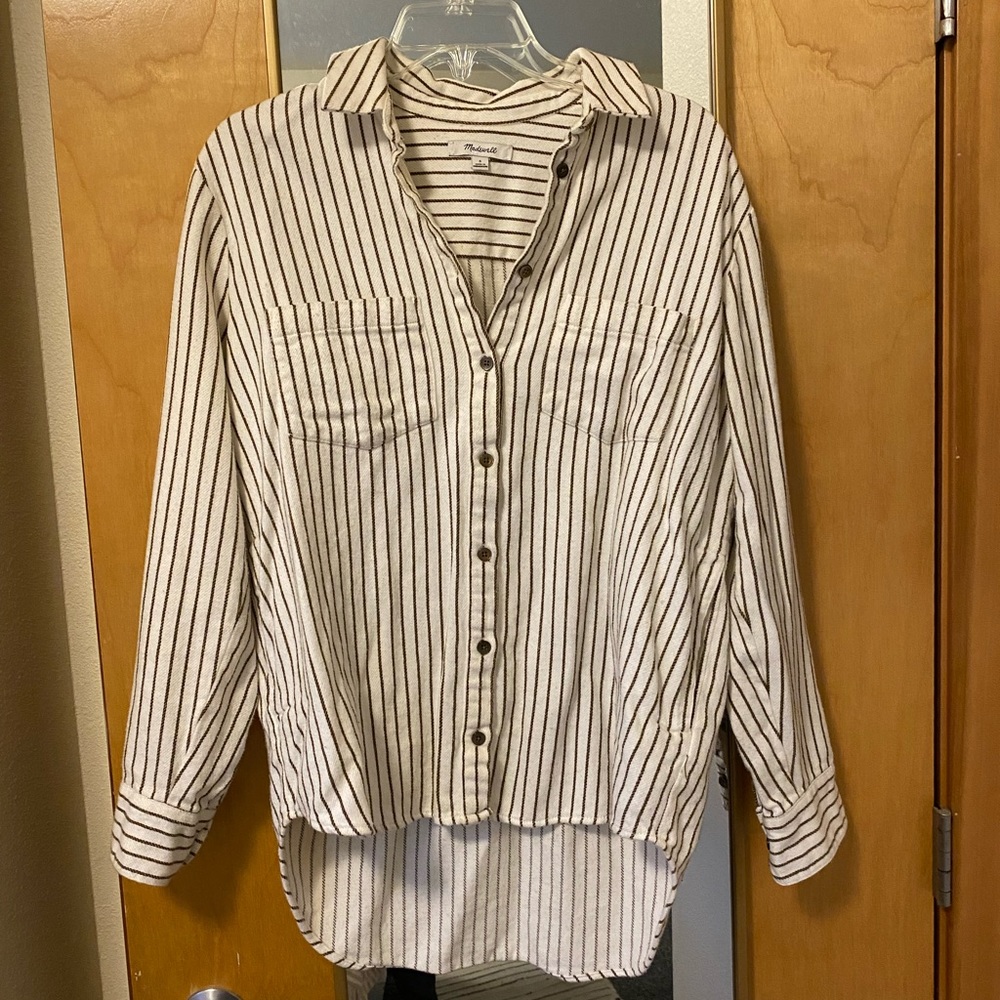Madewell flannel button up